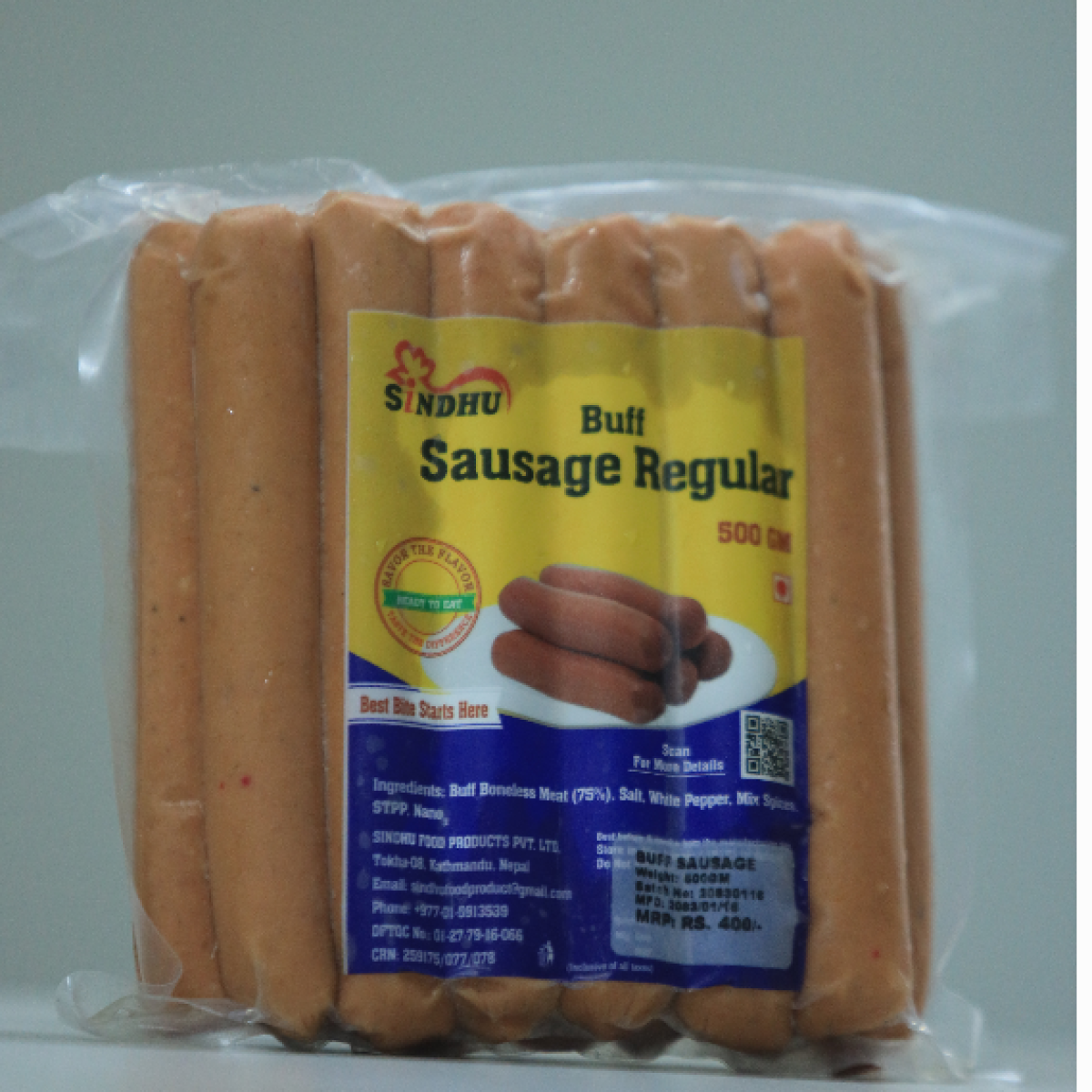 Buff sausage 500gm