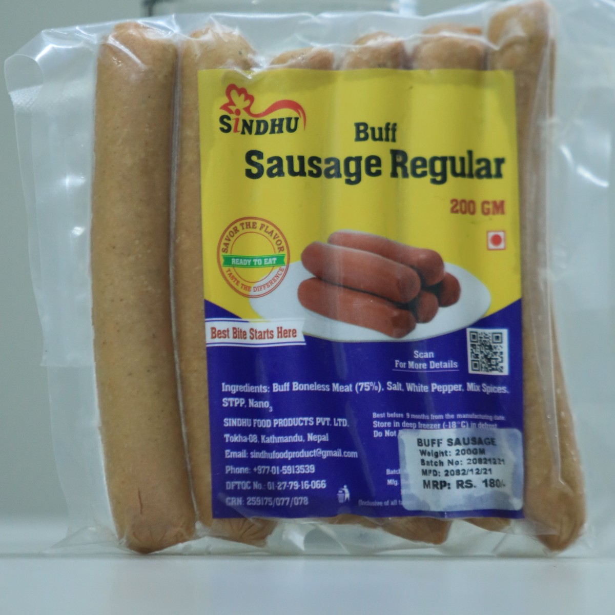Buff sausage 200gm