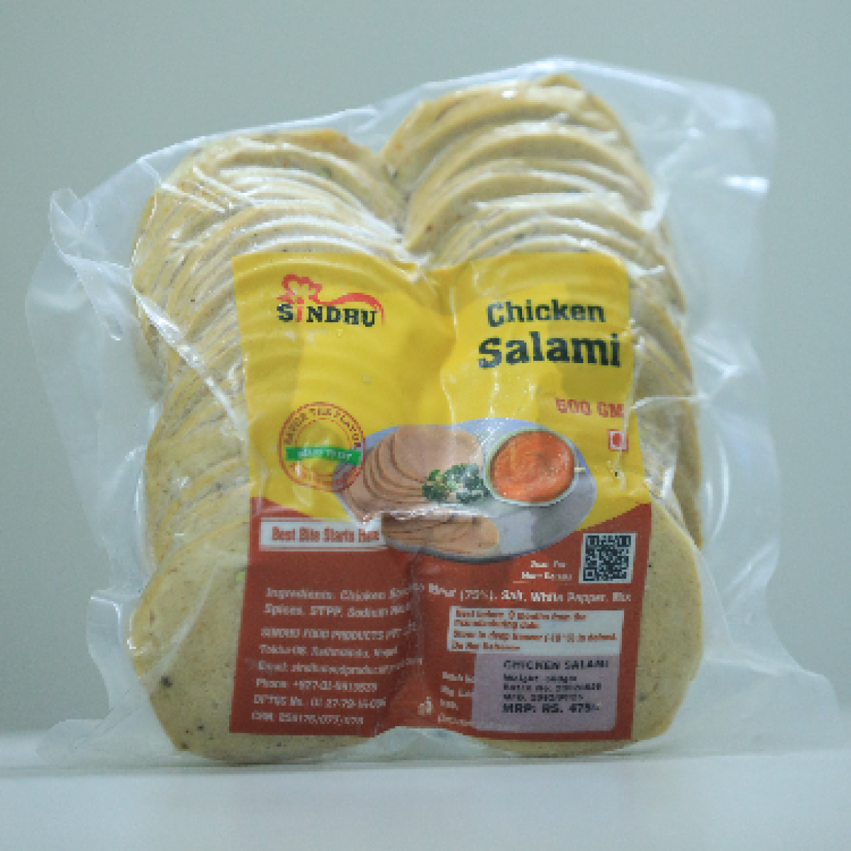 Chicken Salami Slice 500gm